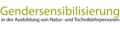 Projektlogo Gendersensibilisierung in der Ausbildung von Natur- und Techniklehrpersonen